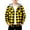 Yellow, variant on LIJCC Boy's Oversized Shacket Tops Flannel Hoodie Shirts with Hood Casual Button Down Plaid Shirt Classic Cotton Jackets Long Sleeve Stylish Hooded with Pocket