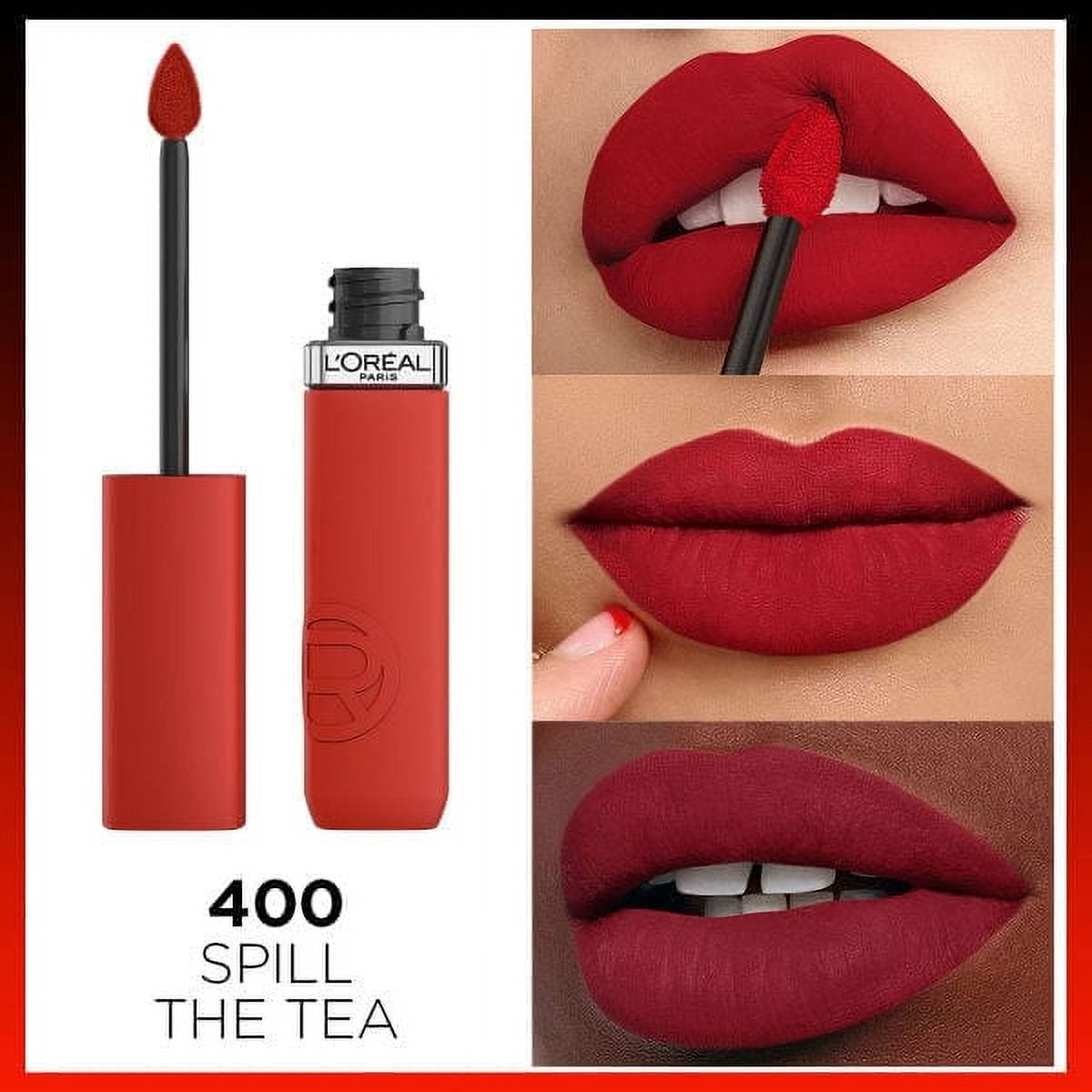 Loreal Paris Infaillible Matte Resistance Liquid Lipstick -400 Spill The Tea