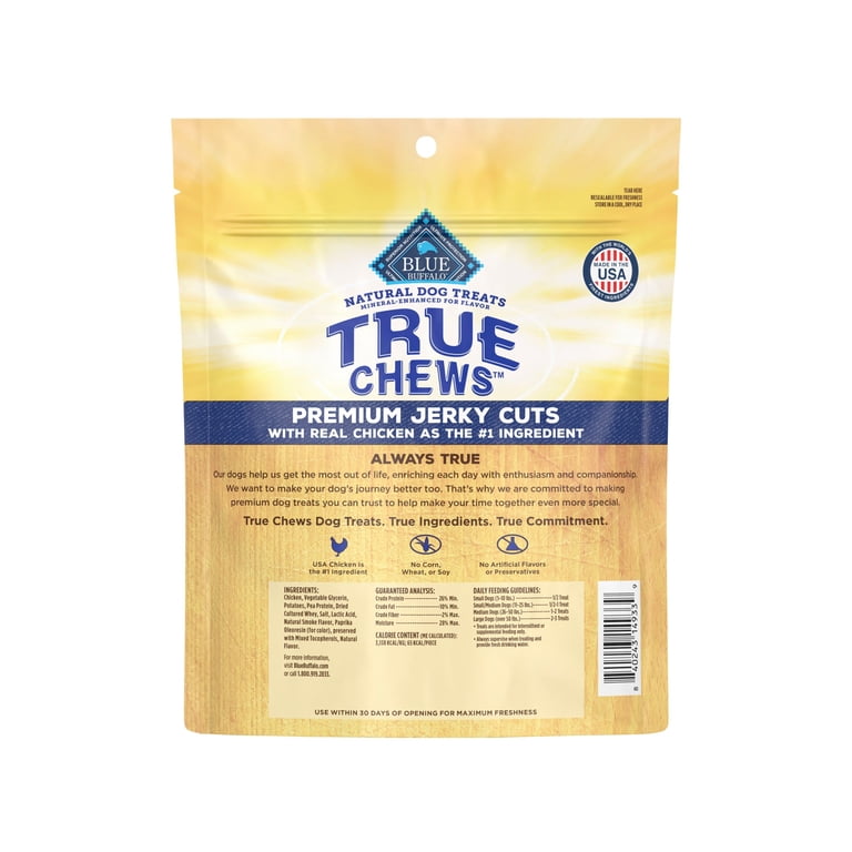 Chicken Jerky Cut Dog Treats, 4oz photo 2