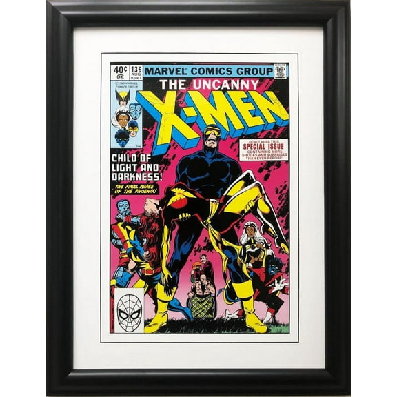 Marvel "The Uncanny X-Men" #136 Framed Comic Book Poster Generic