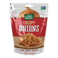 thumbnail image 2 of Fresh Gourmet Lightly Salted Crispy Onions, 3.5 oz, Crispy Red Peppers, 3.5 oz, Crispy Dillies, Pickle Flavored, 3.5 oz Variety Pack, 2 of 6