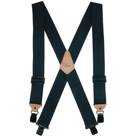 Men's Heavy Duty Clip-End Work Suspenders