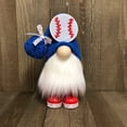 thumbnail image 2 of Décor d'Automne Baseball Football Scène de Poupée Sans Visage Figurine Décorative Nain Ornements, 2 of 4