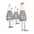 thumbnail image 5 of 3 Wooden Chicken Decorations, Small Chicken Figurine, Small Kitchen Windowsill Ornament, Quirky Sculpture, Fun Desk Decor, 5 of 5