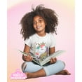 thumbnail image 2 of MISS POPULAR Girls 3-Pack Super Soft Short Sleeve T-Shirts Unicorn Butterfly Glitter Print Cute Design| Sizes 7-16, 2 of 4