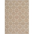 thumbnail image 3 of Hauteloom Alpana Hand Woven Wool Blend Soft Trellis Extra Large Area Rug - Machine Washable Diamond Carpet for Living Room, Bedroom, Dining Room - Beige, Ivory, Slate Gray - 9' x 12', 3 of 4