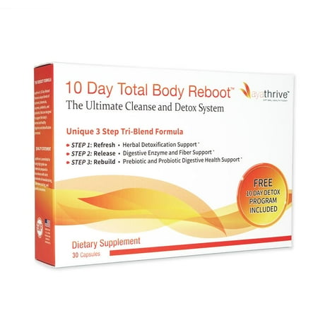 10 Day Total Body Reboot Detox and Cleanse (The Best Total Body Cleanse)