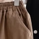 thumbnail image 4 of Odeerbi 3-12 Años Niños Niñas Bordado Floral Pantalones de Algodón Cintura Media Pantalones Largos Sueltos Con Bolsillo, 4 of 9