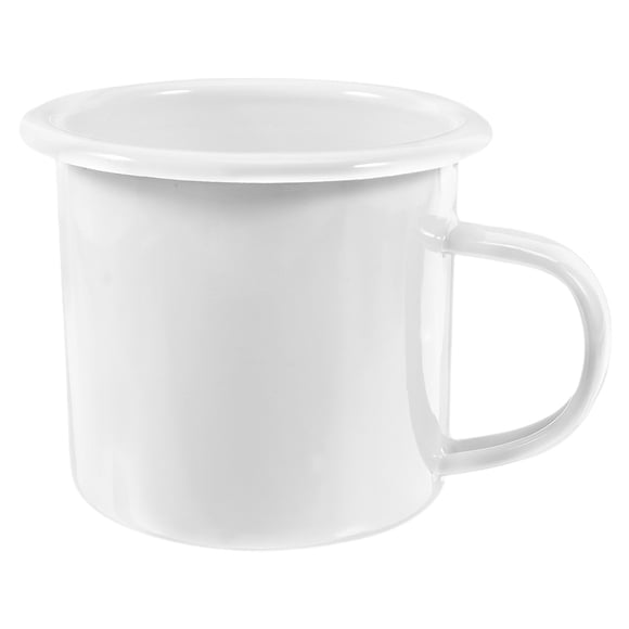 Taza de café con asa, taza para beber café esmaltada, taza para té, bebida, contenedor de agua