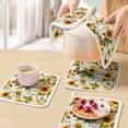 thumbnail image 5 of Sunflower Pot Holders for Kitchen Heatproof Potholder, 5 Pack Summer Botanical Vintage Spring Floral Butterfly Hot Pads Multipurpose Oven Pads Cloth Potholders Trivet for Cooking Baking, 5 of 8