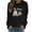 Black2, variant on Darzheoy Womens Christmas Tops Long Sleeve Hoodless Loose Printed Solid Color Raglan Sleeve Sweatshirts Pullover Trendy Seamless Casual Versatile Blouses