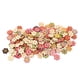 thumbnail image 1 of Botones De Madera, Botón Decorativo De Patrón De Flores Retro, Botones De Artesanía Multicolor Para La Bolsa De Ropa DIY, Coloridos Botones, 1 of 7
