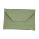 thumbnail image 1 of Bolsas organizadoras de maquillaje, tipo sobre, tipo cartera, tipo clutch, para mujer, para brochas de maquillaje. Verde, 1 of 9