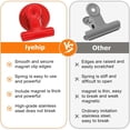 thumbnail image 4 of 12 pack Fridge Magnets Refrigerator Magnets Magnetic Clips Heavy Duty Detailed List Display Paper Fasteners on Home& Office& Teaching, 4 of 5