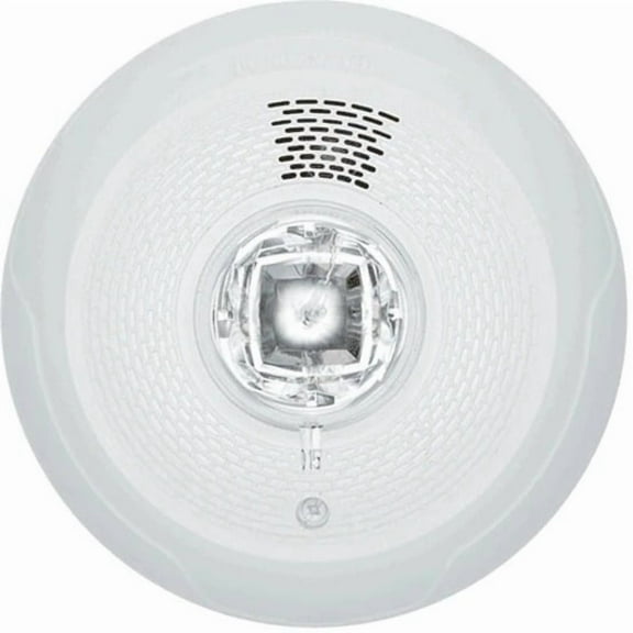 System Sensor Chime Strobe,Unmarked,White CHSCWL