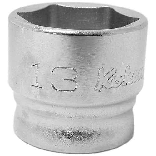 Ko-ken (Yamashita) Z-EAL Hex Bit Socket - 1/4" Insert, 3mm Size, Slim Design, For Tight Spaces, 1 Piece - View #13