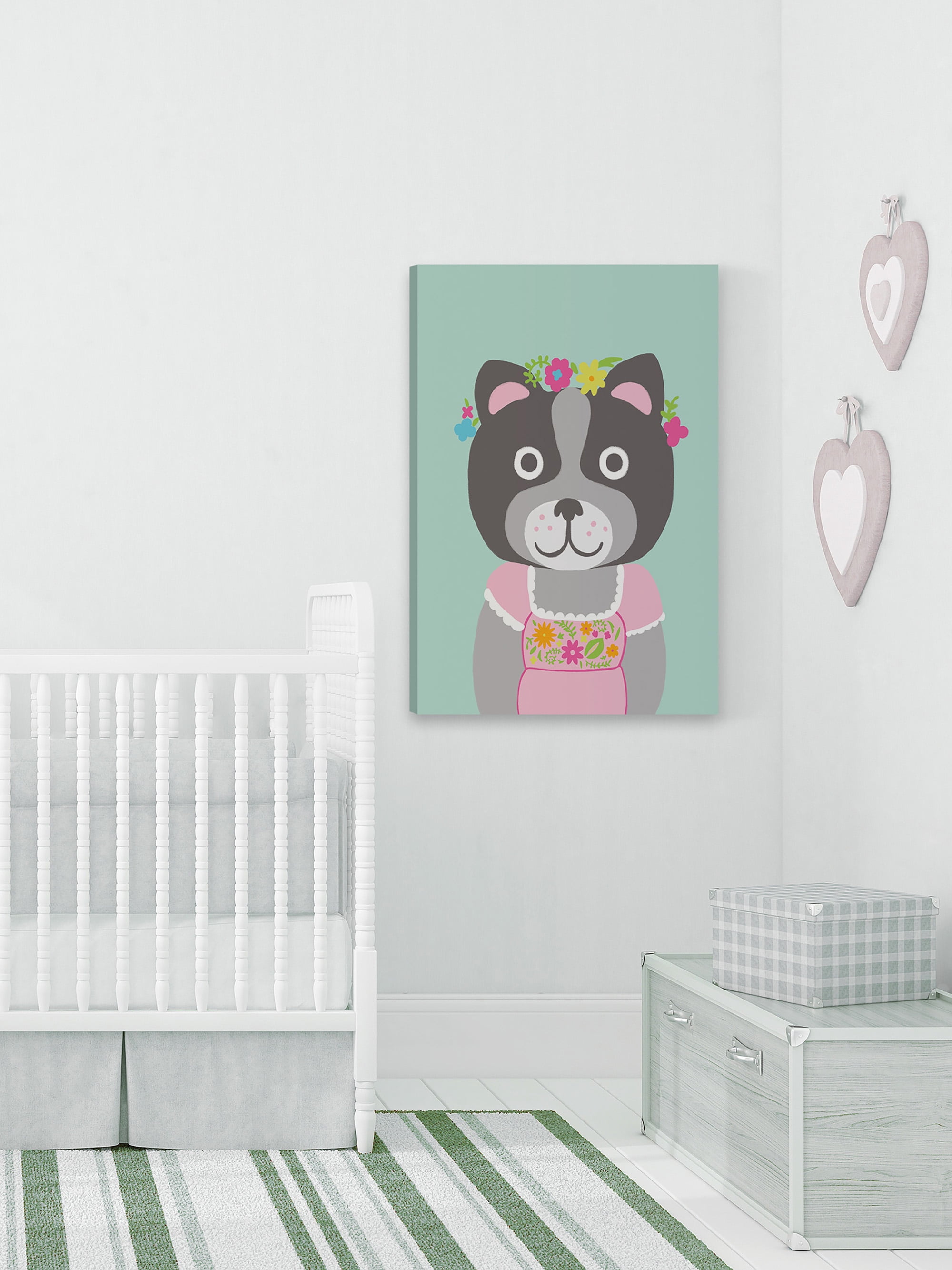 Marmont Hill Fancy Animals III Canvas Wall Art