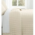 thumbnail image 3 of Brooklyn Loom Essential 100% Cotton Washed Softness 3-Piece Full/Queen Quilt Set in Natural, Solid Color, OEKO-TEX Certified, 3 of 10