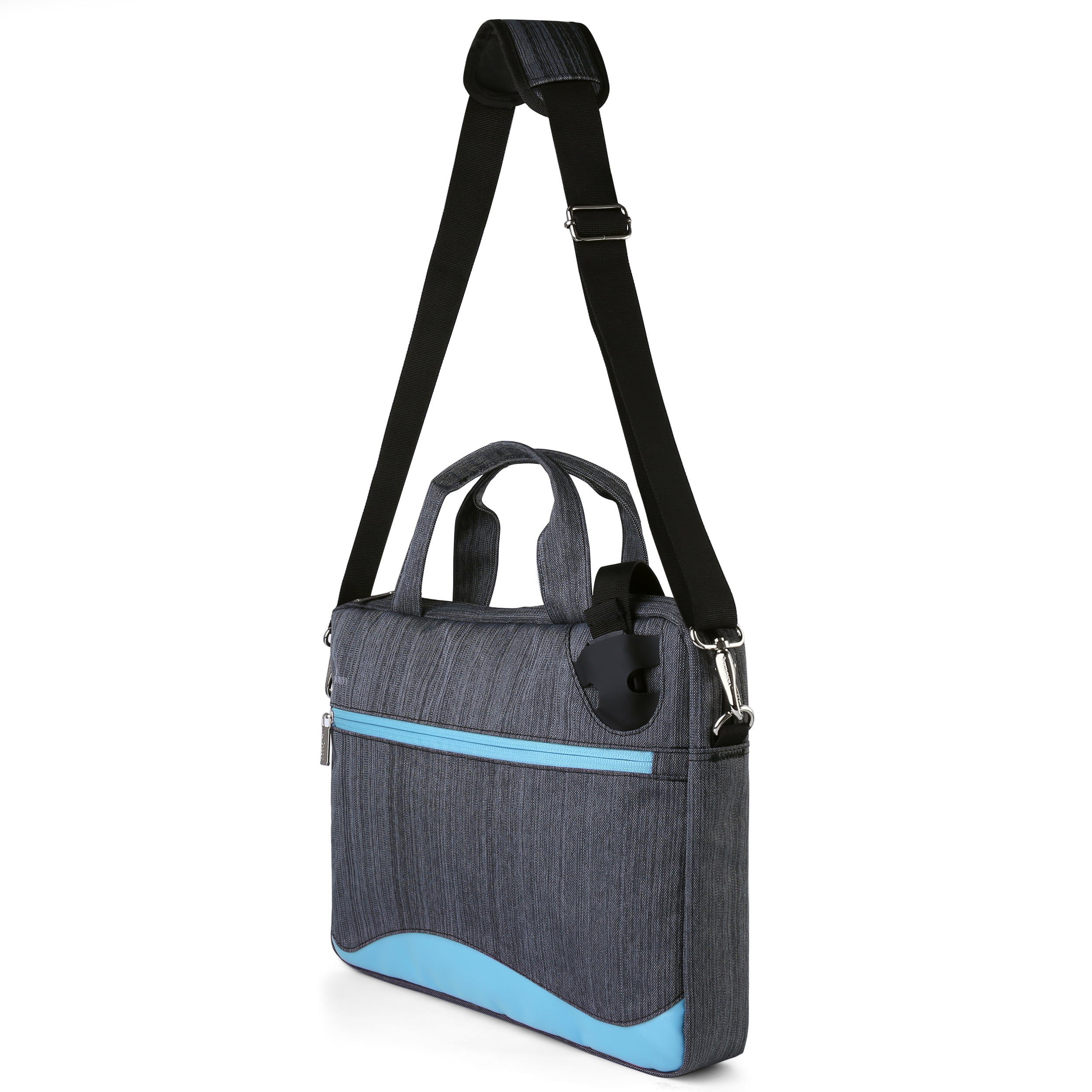 VANGODDY 15.6 Inch Laptop Shoulder Bag for Men Women, Padded Computer Briefcase Carrying Case for Work, School, Travel