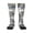 1 Black, variant on Knee High Socks for Women Police Blue Thin Line Flag Long Tube Sock Uniform Socks