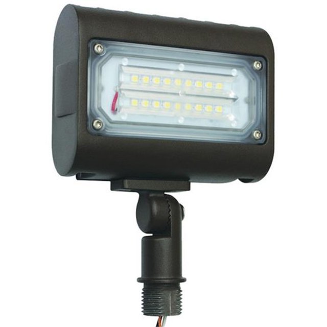 Morris 71554 FlatPanel Série Réglable Knuckle Mount 30 Watts Light&44; Bronze - 5000K