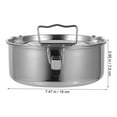 thumbnail image 3 of Cooking Utensils Set,With Lid Stainless Pan Maker Container Kitchen Steamer, 3 of 8