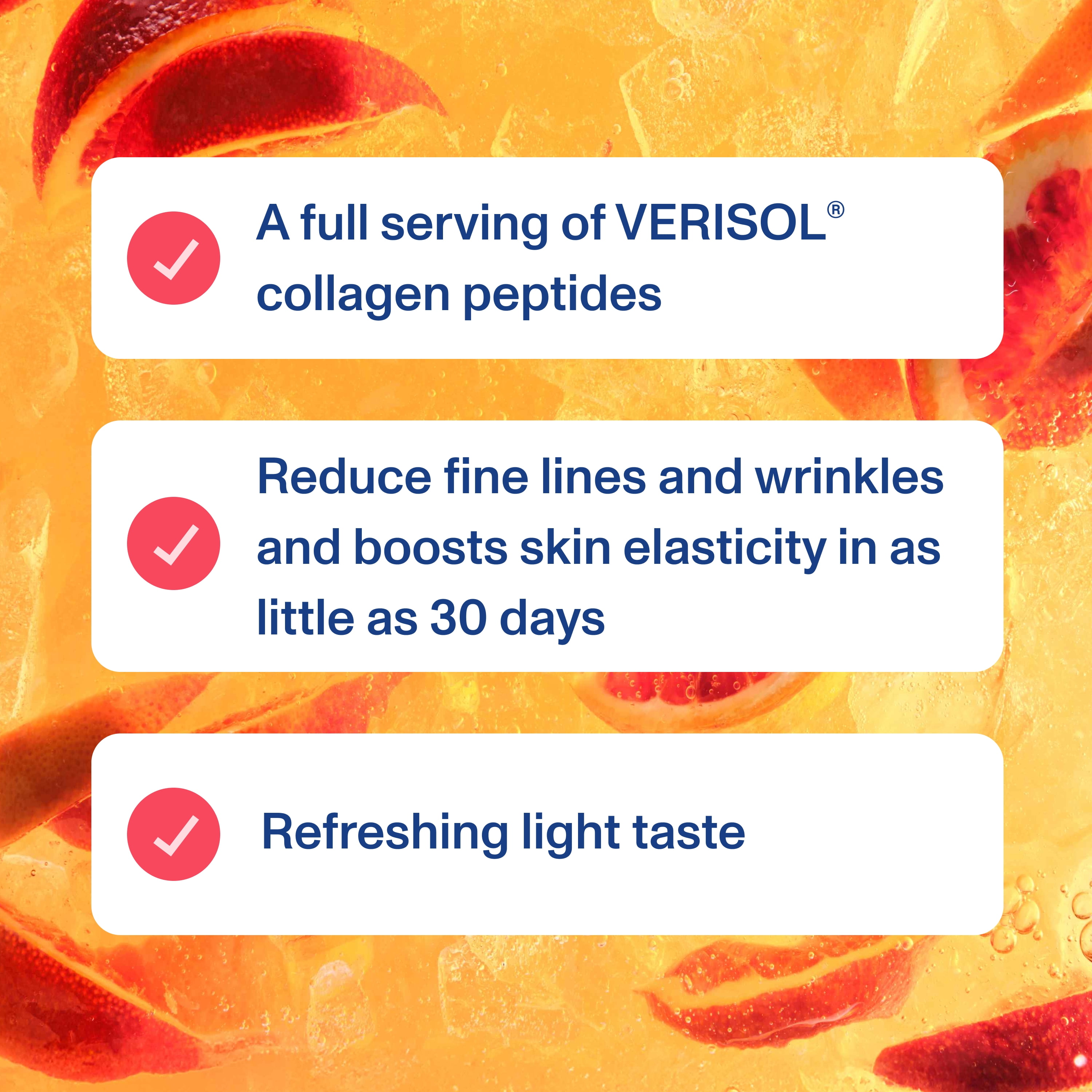 (6 pack) Vital Proteins, Collagen Sparkling Water, Blood Orange, VERISOL® Collagen Peptides + Vitamin C, 0g Sugar, Skin Support Drink, 12 FL OZ Can