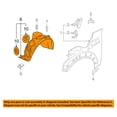thumbnail image 3 of For 09-15 Mini Cooper Front Splash Shield Inner Fender Liner Panel Driver Side, 3 of 4