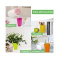 thumbnail image 4 of Triani 12Pcs Reusable Plastic Cups 9 oz Reusable BBQ Cups Unbreakable Plastic Tumblers Plastic Drinking Glasses for Party Kitchen Home Office Outdoor, 4 of 7