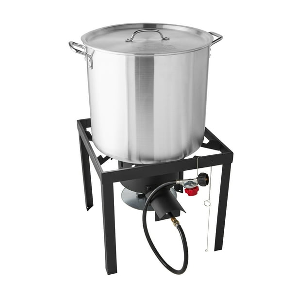 Expert Grill 60 Quart Boiling Pot Kit with Burner