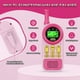 thumbnail image 4 of Walkie Talkies Ptnerbeh Kids, 22 canales, 4,8 km, color rosa, 4 of 7