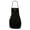 Black, variant on Deer Mountain Logo Embroidered Solid Chef's Apron - Natural OSFM