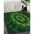 thumbnail image 3 of Ahgly Company Machine Washable Indoor Rectangle Transitional Night Black Area Rugs, 8' x 12', 3 of 7