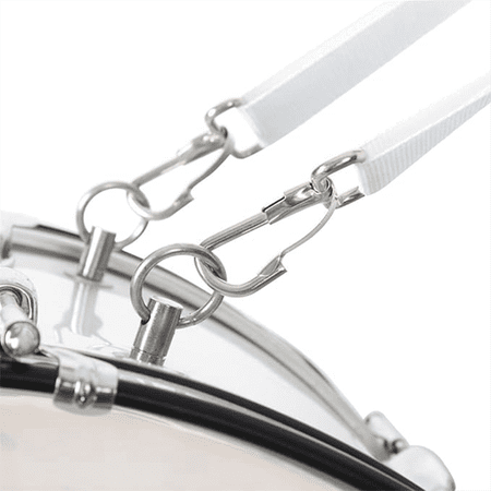 Adjustable Parade Marching Bass Drum Shoulder Strap-Sling Nylon Belt Metal Clip