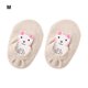 thumbnail image 3 of Jumpingount Calcetines de bebé con empuñaduras antideslizantes Calcetín corto para recién nacidos Medias para niños Cómodas primavera y verano Beige M Medias Caqui METRO Jumpingount AP011429-12, 3 of 6