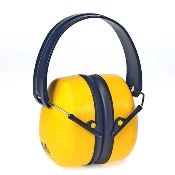 DuraPlug™ Yellow Hearing Protection Ear Muffs, Foldable, 34 db