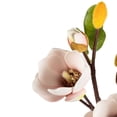 thumbnail image 3 of Vickerman 28 Pouces Magnolia Stem en Tissu Rose (Ensemble de 3), 3 of 3