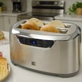 thumbnail image 2 of Kenmore Elite 4-Slice Long Slot Toaster Silver Stainless Steel with Auto-Lift and Digital Controls, 2 of 10