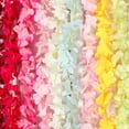 thumbnail image 3 of 4pcs simulated hydrangea strips wedding bean flower string decorative flowers, 3 of 5