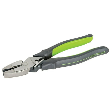 

Greenlee 0151-09CM 9 in. Molded Grip Side Cut Crimping Pliers