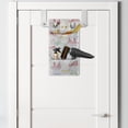 thumbnail image 2 of Marine Hanging Pocket Organizer, Colorful Outline Nautical Themed Various Vehicles, Printed Polyester Storage Bag with Pockets, 9" x 16", Multicolor, 2 of 2