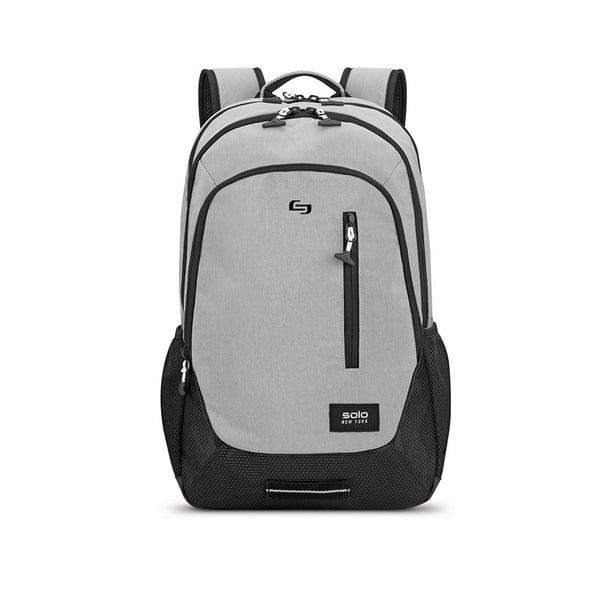 VIP - Men Gray Nylon & Adjustable Straps Region Backpack ...