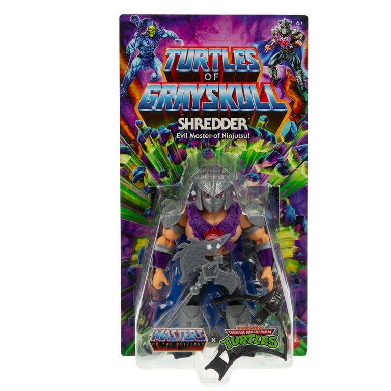 MOTU Origins Turtles of Grayskull Shredder Action Figure Toy MOTU Origins Turtles of Grayskull Shredder Action Figure Toy