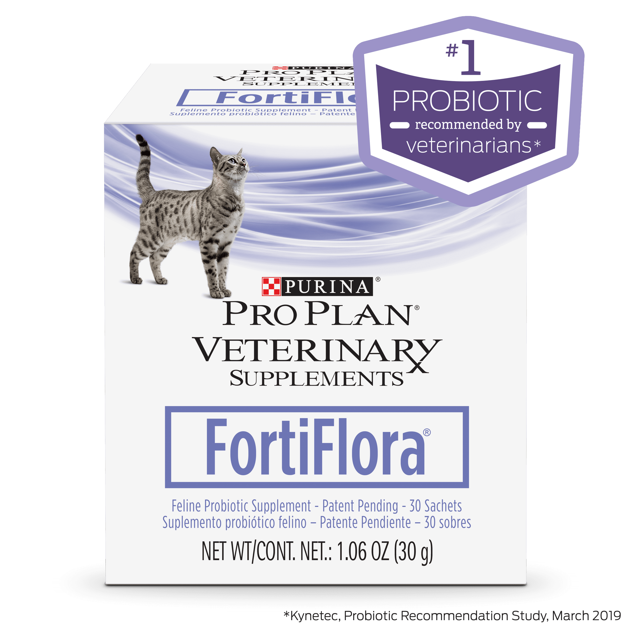Purina Pro Plan FortiFlora Probiotic Supplement For Cats 30 Sachets Walmart