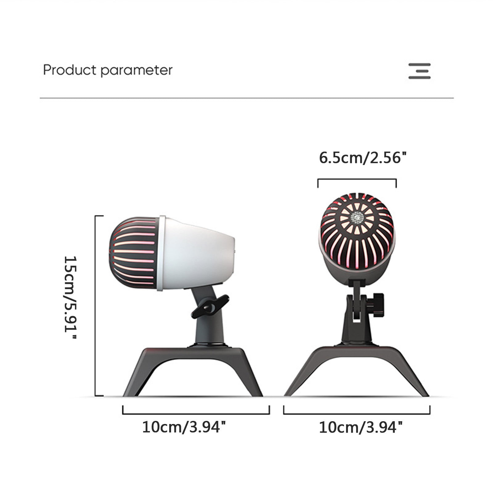 Zeiwohndc Microphone Headphone USB Plug Wired Streaming Mic Game Vocal Record Apply