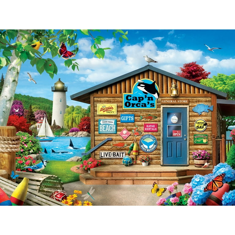 MasterPieces Memory Lane Cap'n Orca's 300 Piece EZ Grip Jigsaw