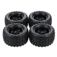 thumbnail image 2 of 4x 1/10 Control remoto Rueda Neumático Juego de neumáticos RC, Neumáticos de llantas RC Accesorio RC de carreras en carretera Baoblaze llantas de rueda de coche rc, 2 of 8