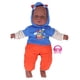thumbnail image 2 of Muñeca Reborn 16 pulgadas Ticfox piel negra alta simulación, 2 of 14
