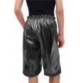 thumbnail image 4 of RXIRUCGD 2025 Summer Clothes for Kids Solid Color Loose Glossy Straight Leg Shorts For Boys And Girls Five Part Shorts For Performance Mid Length Shorts, 4 of 4