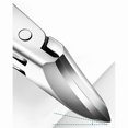 thumbnail image 2 of Tarmeek Ultra Sharp Extra Long Slant Toe Nail Clippers for Ingrown Thick Nails, Stainless Steel Heavy Duty Professional Pedicure Tool for Seniors Men Women, Rust-Proof Durable Nail Nipper, 2 of 3